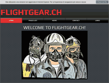 Tablet Screenshot of flightgear.ch
